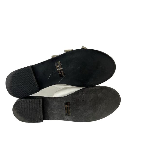 Henry Ferrera Collection Womens Size 8.5 White Western Flat Sandal - Picture 6 of 8